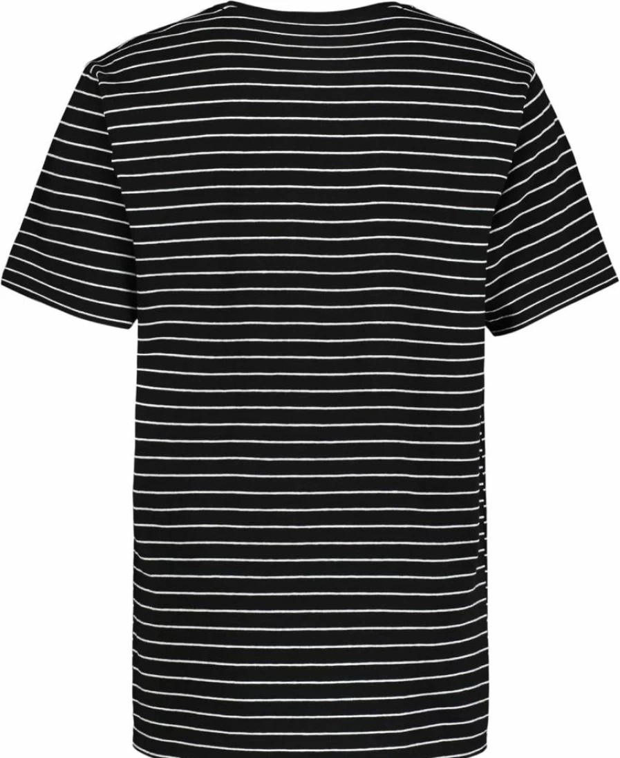 Calvin Klein Boys' Striped Short Sleeve T-Shirt - Soft Cotton Relaxed Fit Crew Neck Tee for Kids