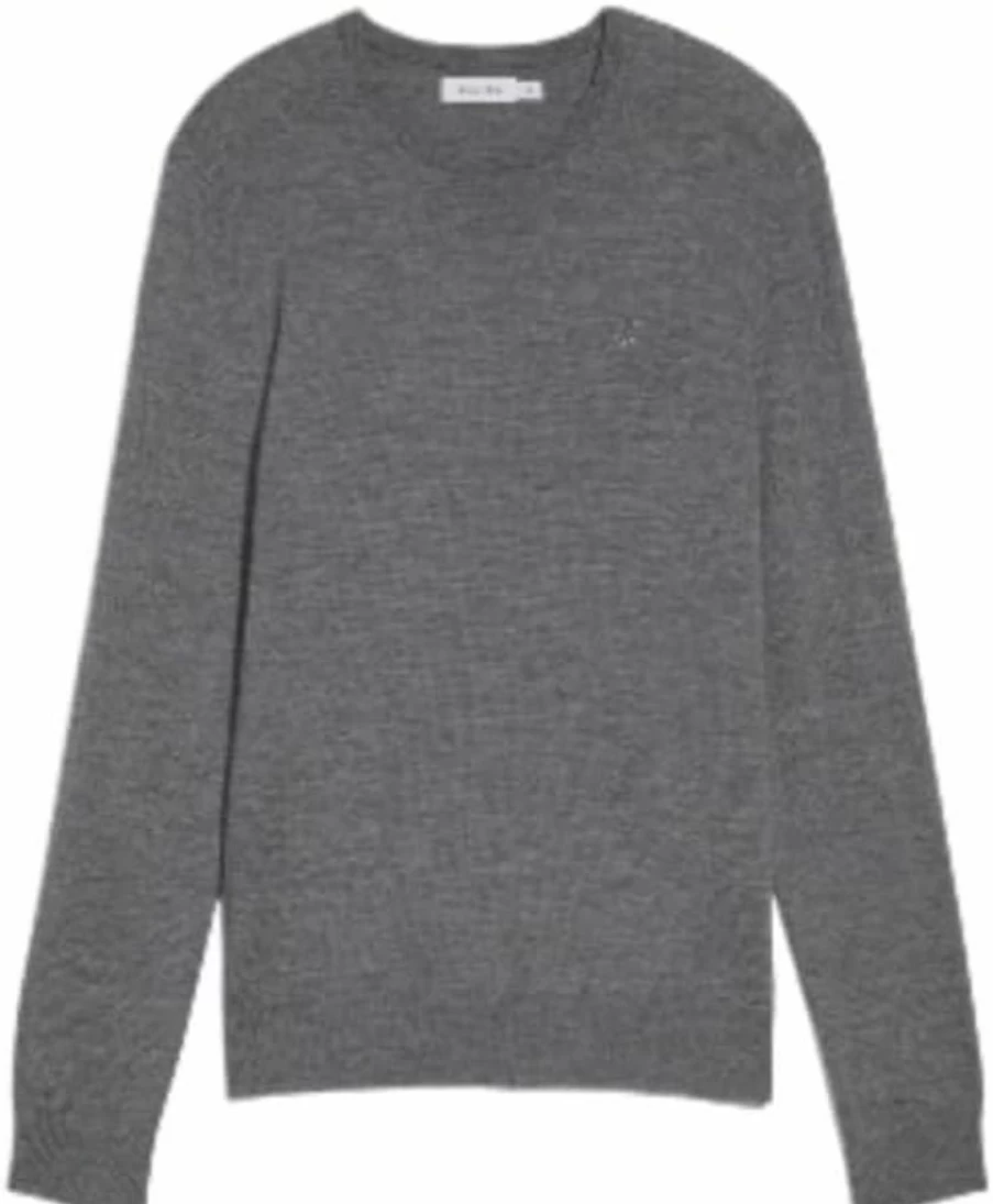 Calvin Klein Men's Premium Extra Fine Merino Wool Sweater - Soft Comfort Knit Pullover