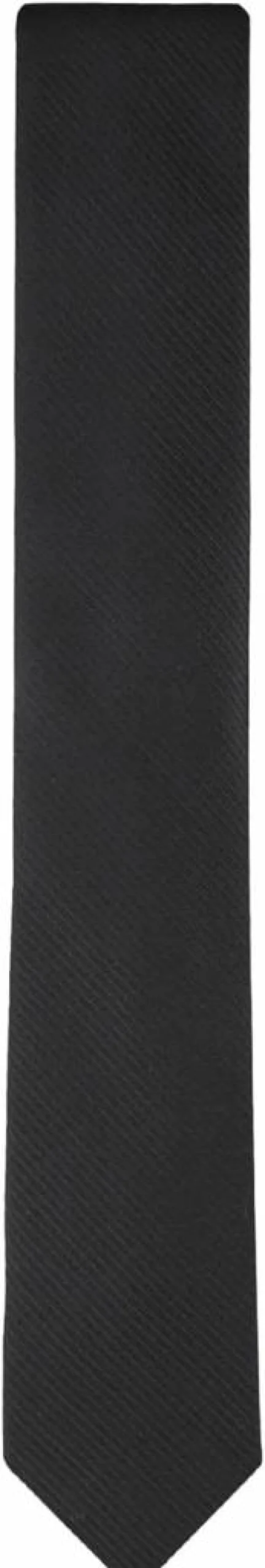 Calvin Klein Men's Black Solid & Patterned Neckties - Standard & Extra Long Sizes for Formal Wear