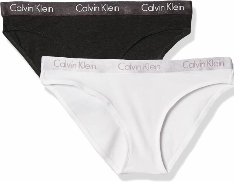 Calvin Klein Women's Cotton Multipack Bikini Panties 3-Pack - Comfortable Underwear for Everyday Wear