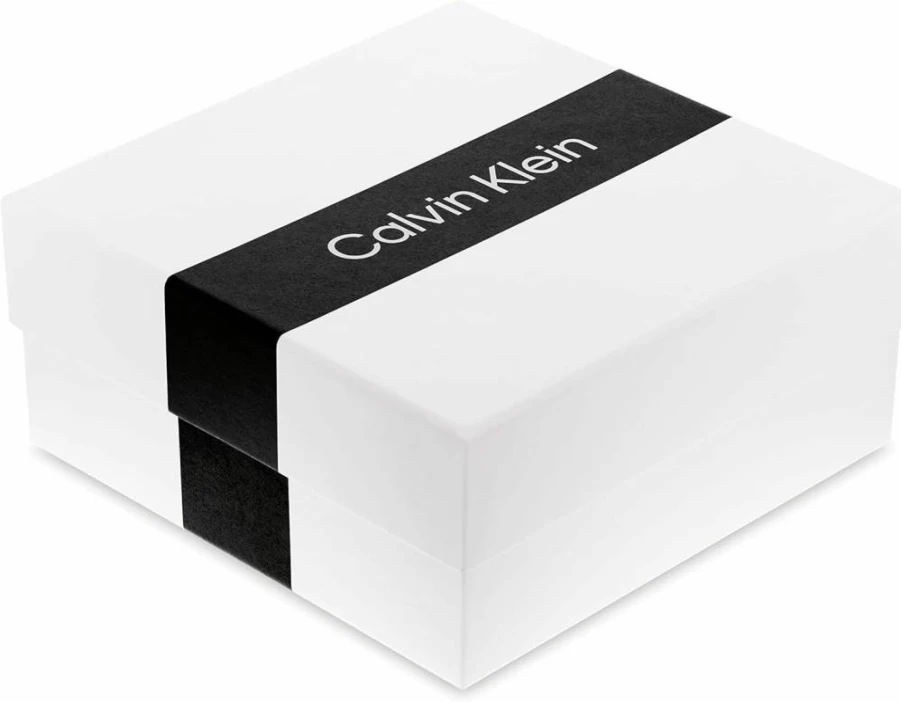 Calvin Klein Men's Stainless Steel Beaded Bracelet with Sculpted Bar Design - Stylish Jewelry Gift for Him