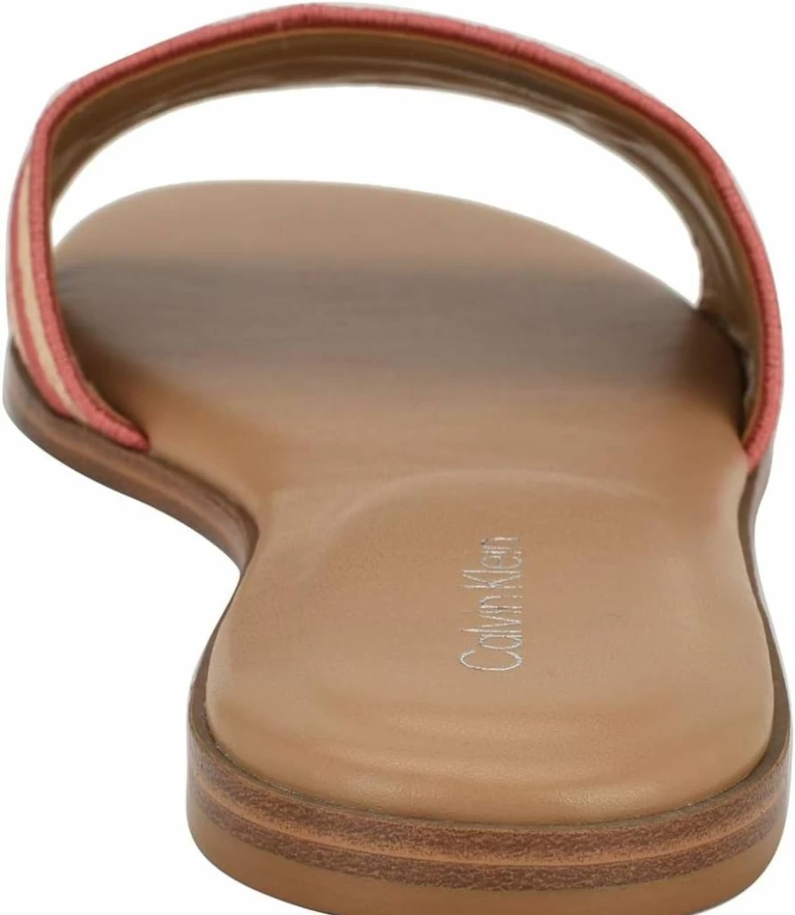 Calvin Klein Women's Kendell Summer Sandals - Comfortable Casual Slide Sandals for Women