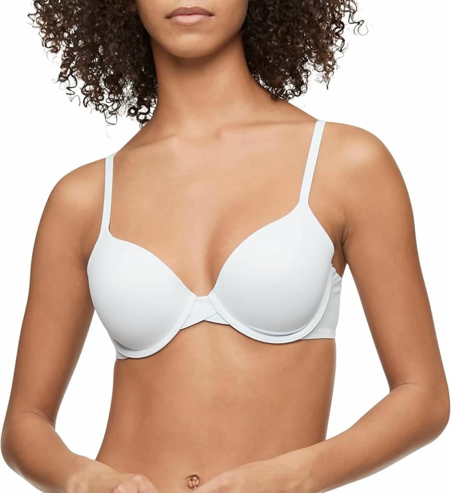 Calvin Klein Women's Memory Touch T-Shirt Bra - Perfectly Fit Comfort Wireless Lightweight Underwear