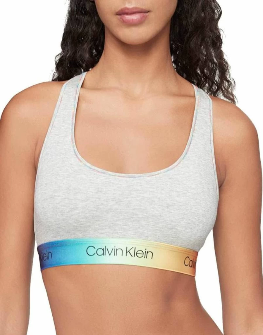 Calvin Klein Women's Modern Cotton Bralette - Comfortable Pride Collection Underwear
