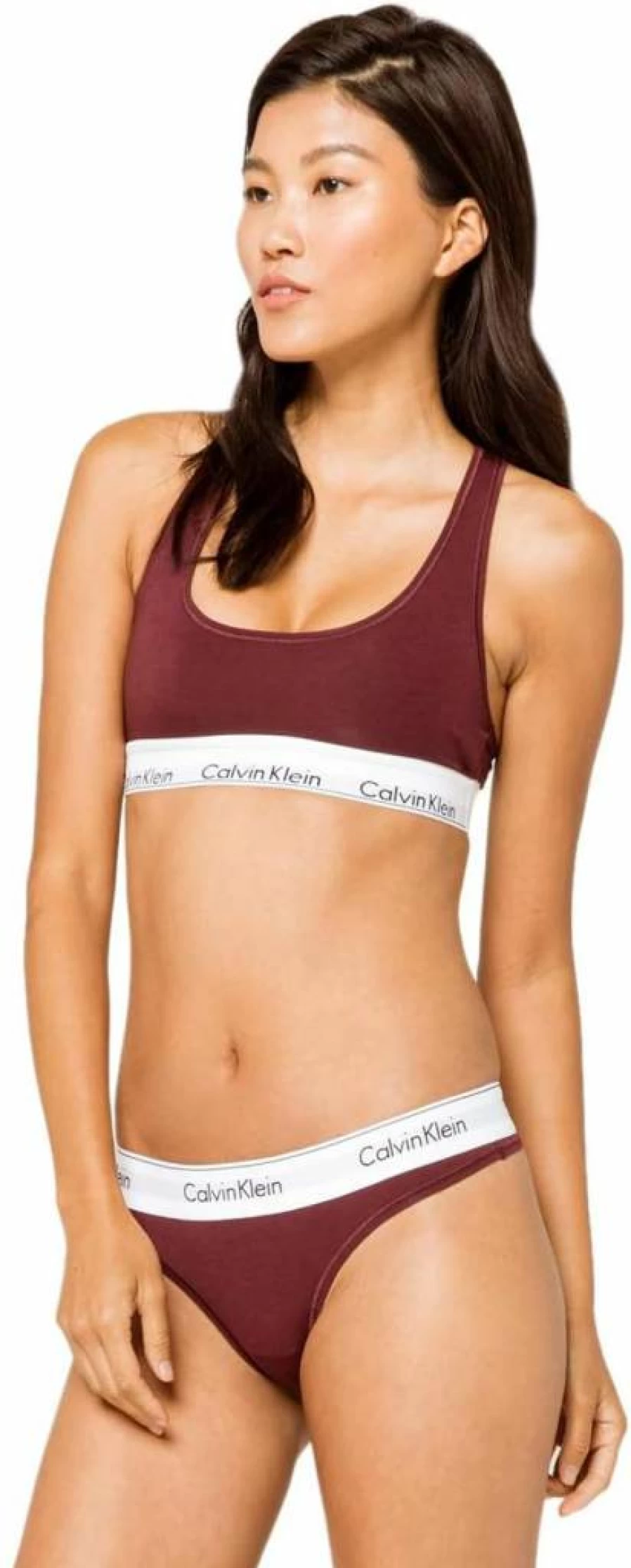 Calvin Klein Women's Modern Cotton Thong Underwear | Comfortable & Breathable Panty