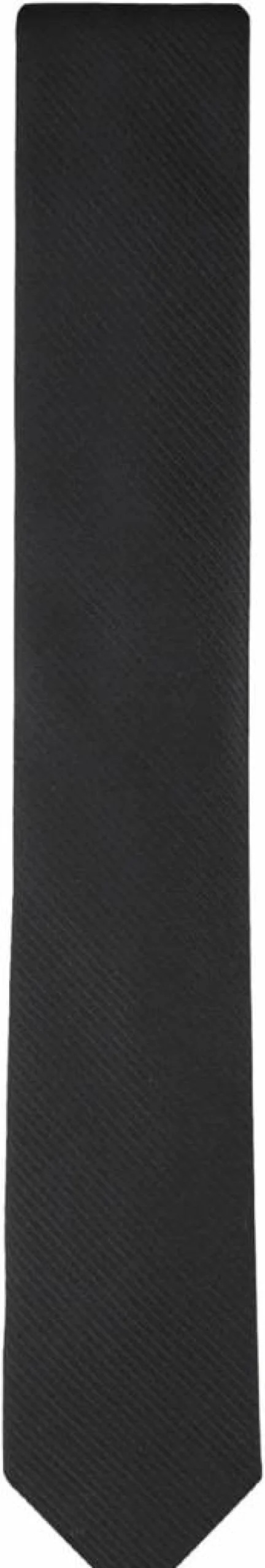 Calvin Klein Men's Black Solid & Patterned Neckties - Standard & Extra Long Sizes for Formal & Business Attire