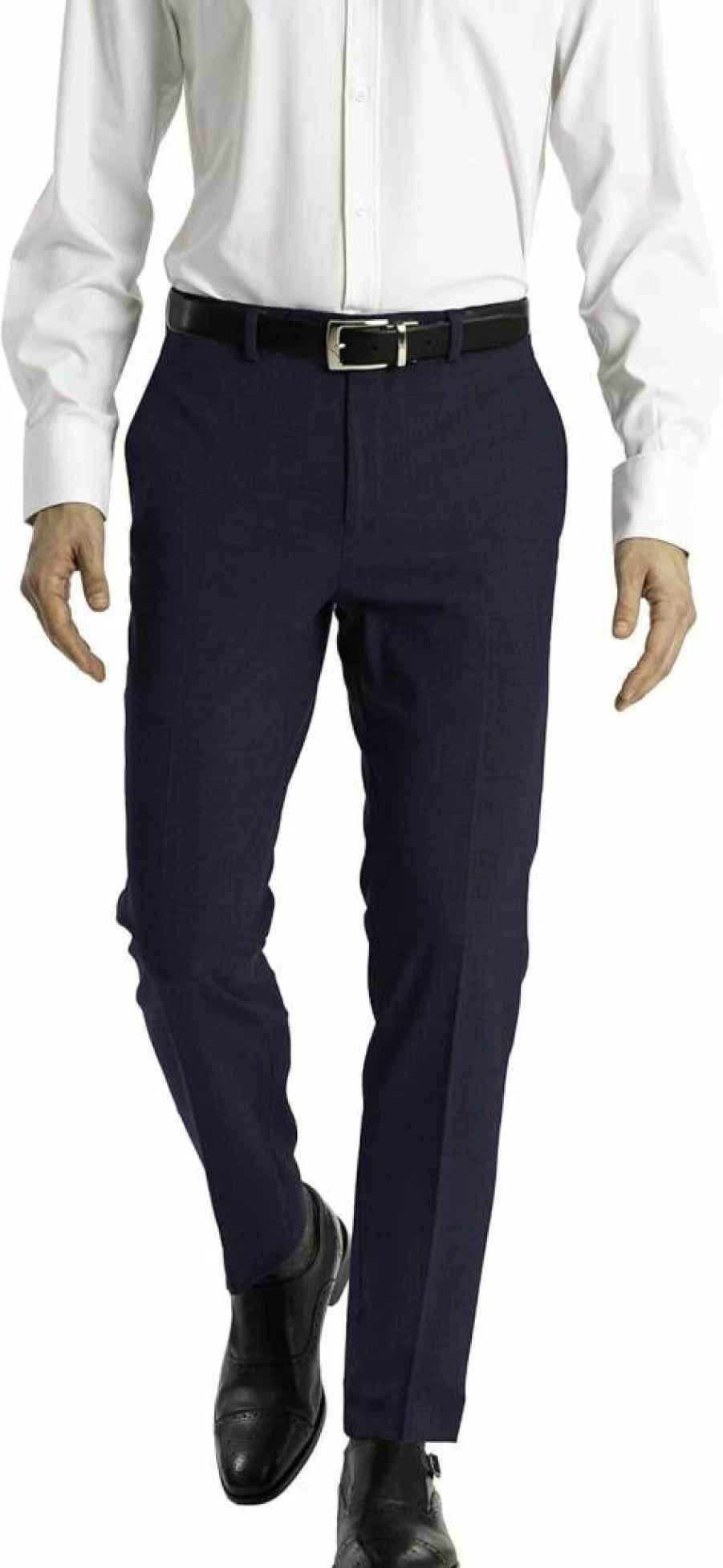 Calvin Klein Men's Ultra-Tapered Skinny Fit Dress Suit Pants - Stretch, Wrinkle-Resistant & Moisture-Wicking Formal Trousers for Men