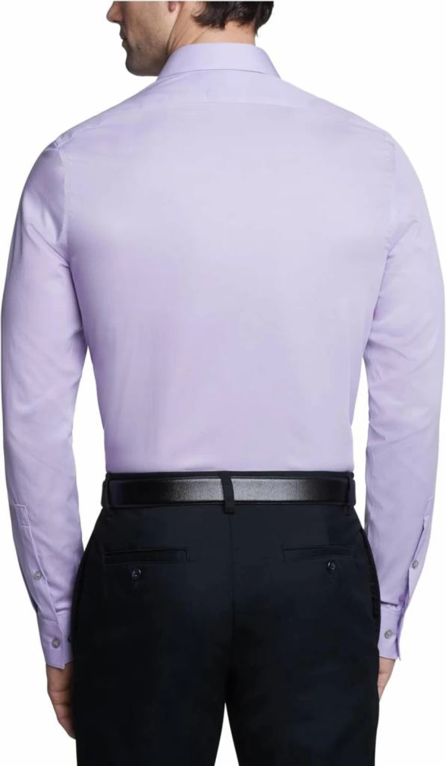 Calvin Klein Men's Slim Fit Non-Iron Solid Dress Shirt for Formal Wear - Amazon Exclusive