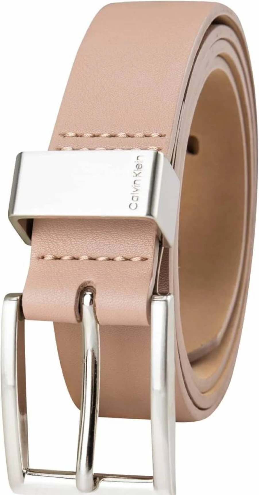 Calvin Klein Women's 1 Inch Slim Metal Loop Fashion Belt for Jeans, Trousers & Dresses | Stylish Accessory