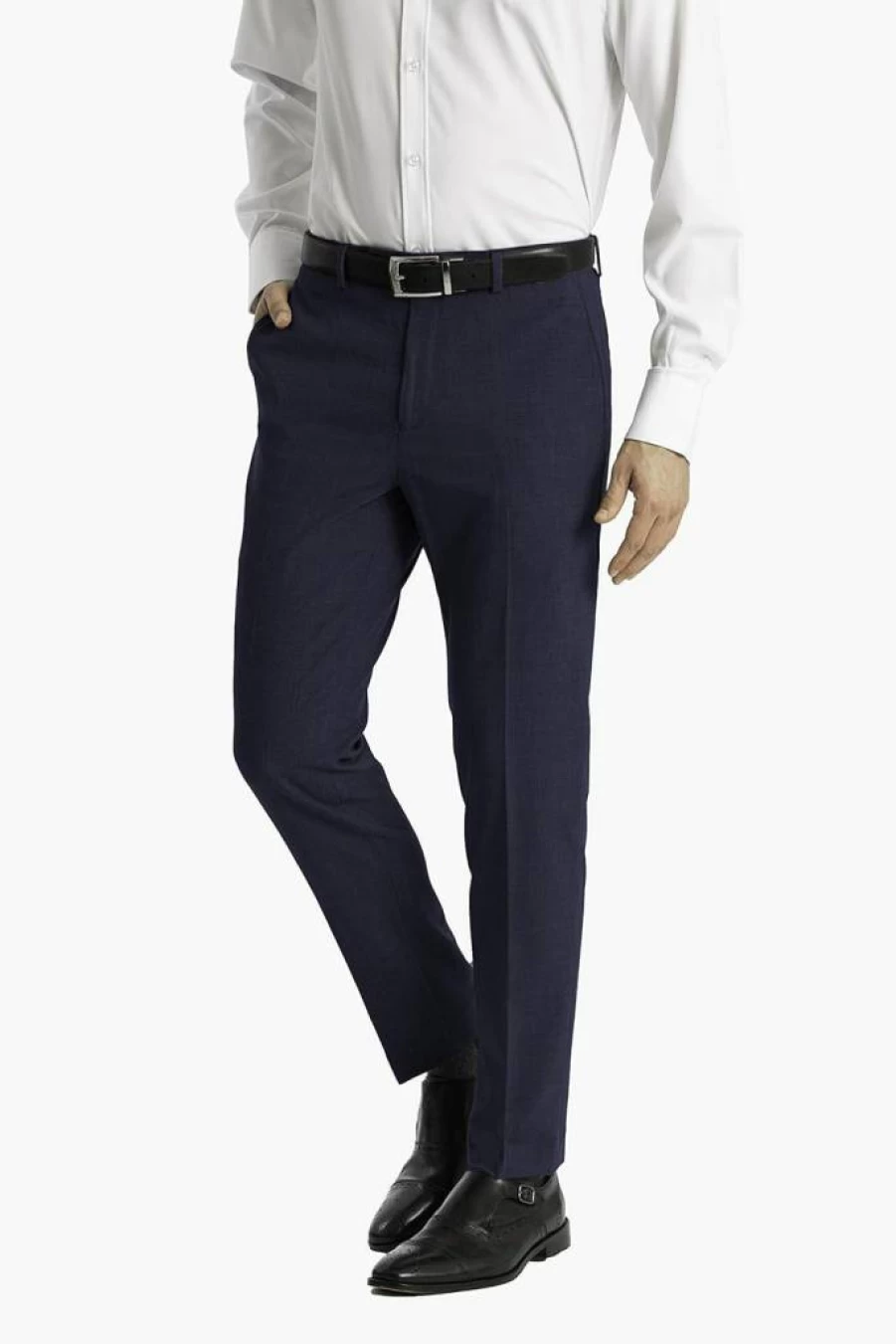 Calvin Klein Men's Ultra-Tapered Skinny Fit Suit Pants - Stretch, Wrinkle-Resistant & Moisture-Wicking Dress Pants for Men