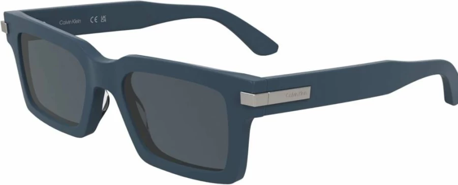 Calvin Klein CK25503S Rectangular Polarized Sunglasses for Men and Women UV Protection Classic Design