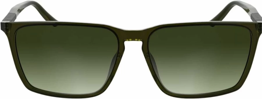 Calvin Klein CK25505S Men's Rectangular Polarized Sunglasses for UV Protection