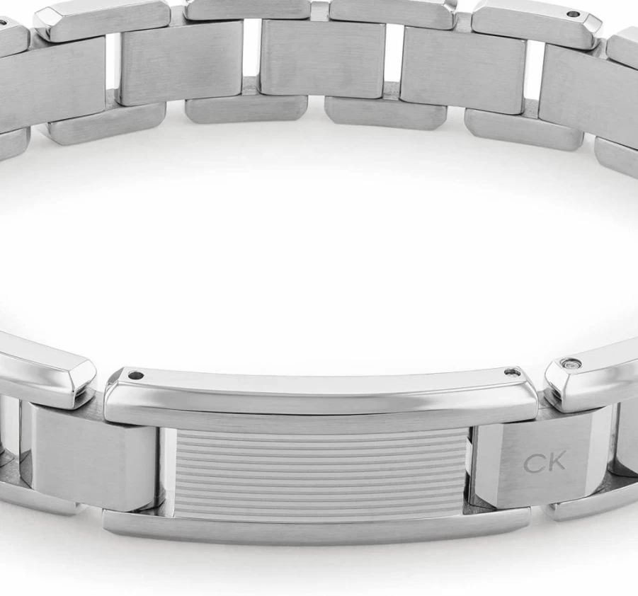 Calvin Klein Men's Stainless Steel Link Bracelet for Stylish Wear