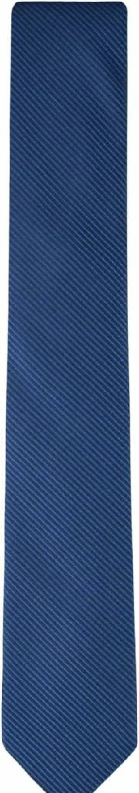 Calvin Klein Men's Classic Navy Blue Solid & Pattern Neck Ties for Standard & Extra Long Sizes