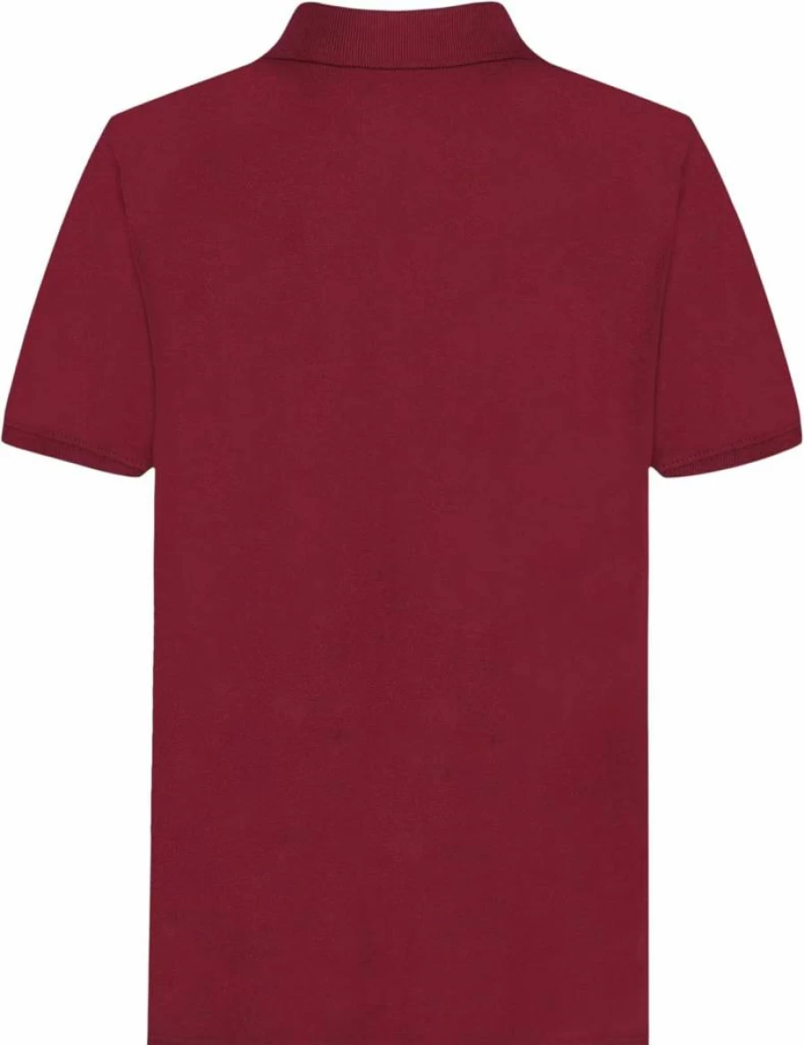 Calvin Klein Boys' Short Sleeve Polo Shirt - Soft Micro Pique Fabric, Button Closure, Comfortable Fit for Kids