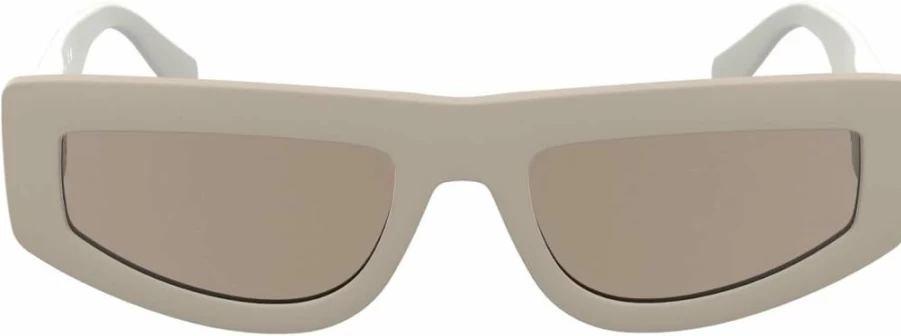 CALVIN KLEIN JEANS Cat Eye Sunglasses CKJ25607S - Matte Blush Frame, UV Protection, One Size Unisex
