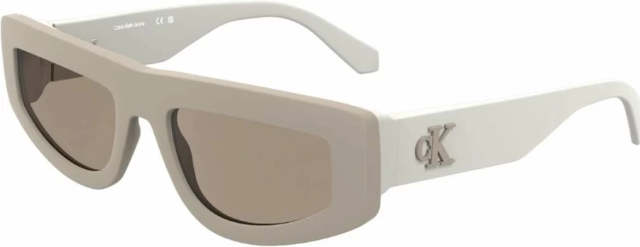 CALVIN KLEIN JEANS Cat Eye Sunglasses CKJ25607S - Matte Blush Frame, UV Protection, One Size Unisex