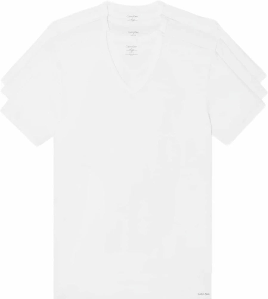 Calvin Klein Men's 3-Pack Stretch Cotton Crewneck Undershirts for Comfort & Breathability