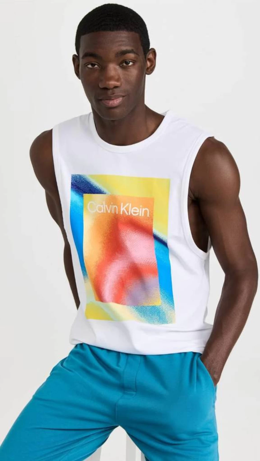 Calvin Klein Men's Pride Heritage Muscle Tank Top - Reimagined Design for Comfort & Style