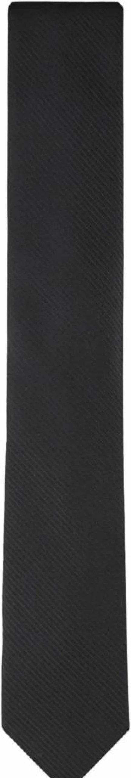 Calvin Klein Men's Black Solid & Patterned Neckties in Standard & Extra Long Sizes for Formal & Business Attire