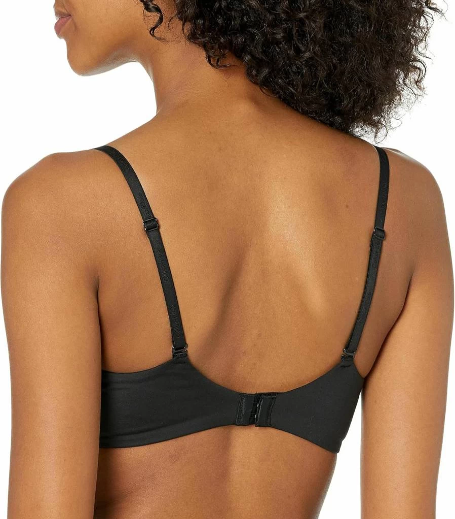Calvin Klein Women's Push Up Plunge Bra - Lift & Support Lace Underwire Demi Cup