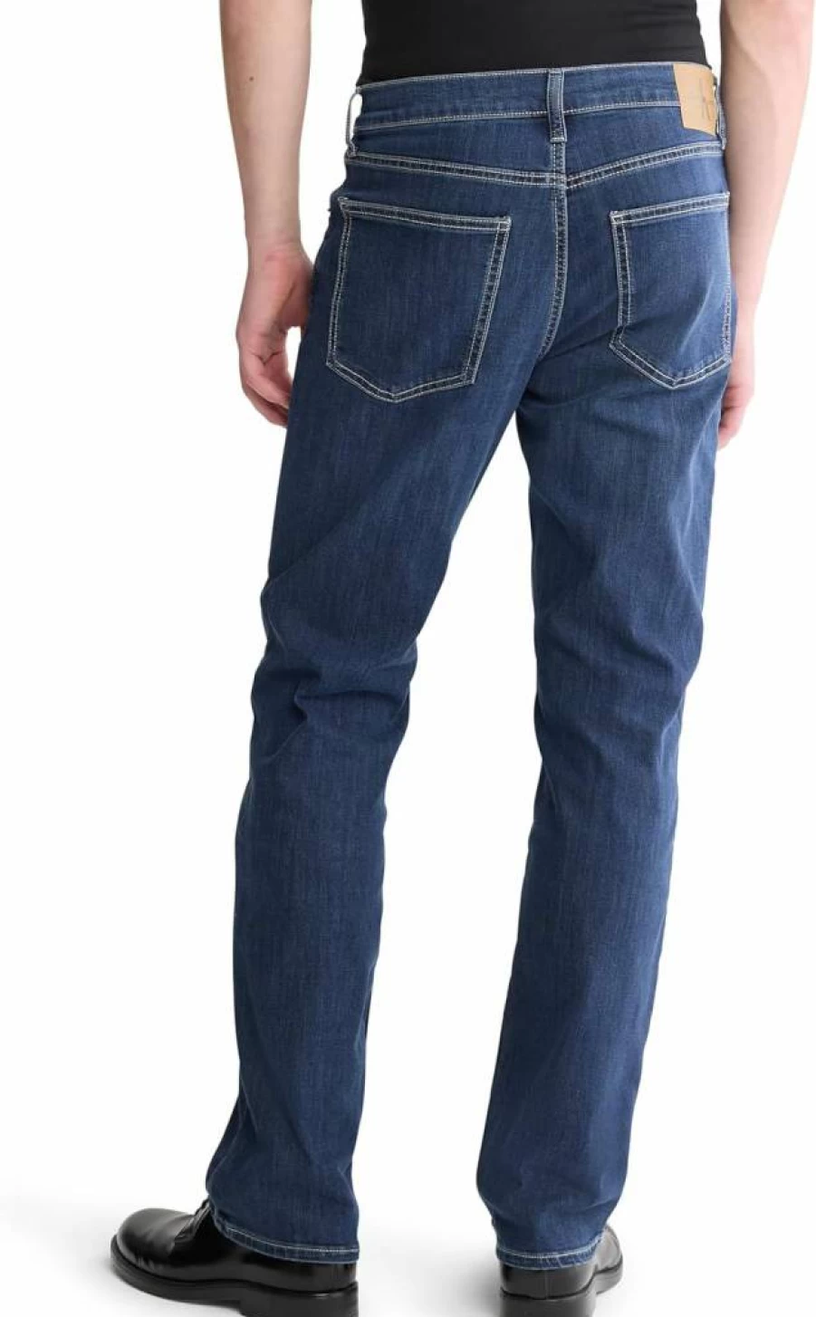 Calvin Klein Men's Slim Fit Stretch Denim Jeans for Comfort and Style