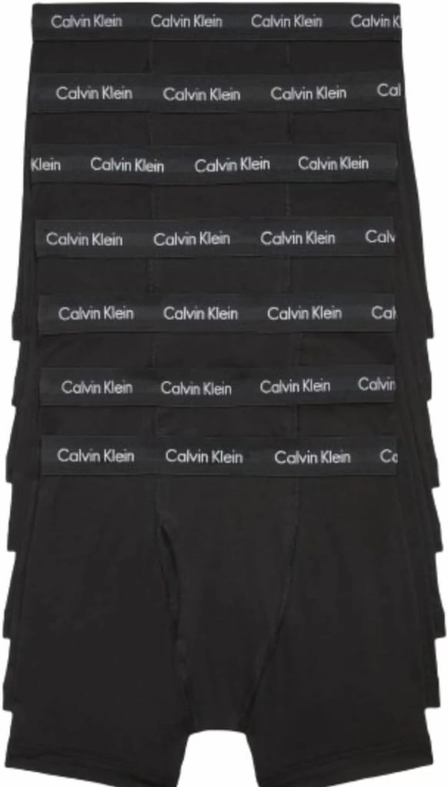 Calvin Klein Men's 7-Pack Cotton Stretch Boxer Briefs - Soft Comfort Underwear for Everyday Wear